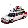 LEAN TOYS Building Blocks Car Ghost Bus White 631 pcs.