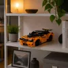 LEAN TOYS RC Car Remote Controlled Construction Blocks Orange 545 pcs.