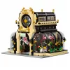 LEAN TOYS Building Blocks Botanical Garden Orangery with LED Light 2147 Pieces