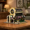 LEAN TOYS Building Blocks Botanical Garden Orangery with LED Light 2147 Pieces