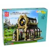 LEAN TOYS Building Blocks Botanical Garden Orangery with LED Light 2147 Pieces