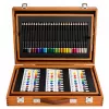 LEAN Large Art Set in a Case for Painting and Drawing 174 pcs.