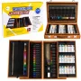 LEAN Large Art Set in a Case for Painting and Drawing 174 pcs.