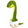 LEAN TOYS Plush Dancing Snake Interactive Musical Sounds Mascot Green