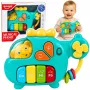 LEAN TOYS Musical Helicopter Educational Piano for Toddlers Melodies Sounds