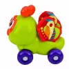 LEAN TOYS Interactive Bee Sensory Car Toy for Toddlers Green