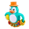 LEAN TOYS Interactive Toy Penguin Piano Drum Beads Rattling Ball