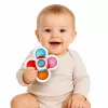 LEAN TOYS Toys for Toddlers Sensory Spinners With Suction Cup Pop-It Colorful 3 pcs