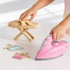 LEAN TOYS Ironing Set Iron with Vibration Light Sounds Accessories