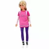 LEAN TOYS Anlily Doll with Purple Skateboard, Helmet, and Long Sweatshirt Set