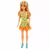 LEAN TOYS Anlily Doll in Yellow Dress with Kitten Garden Furniture Umbrella Accessories