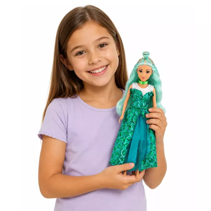 LEAN TOYS Anlily Weird Doll with Fantasy Costumes, Dresses, Accessories, Shoes
