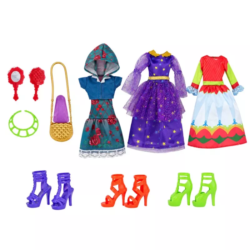 LEAN TOYS Anlily Weird Doll with Fantasy Costumes, Dresses, Accessories, Shoes