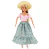 LEAN TOYS Anlily Fashion Doll in Skirt and Hat Bag Cup Accessories Set