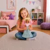 LEAN TOYS Anlily Fashion Doll in Skirt and Hat Bag Cup Accessories Set
