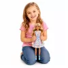 LEAN TOYS Anlily Doll with Dog, Floral Dress, Bag, Snacks, Accessories Set