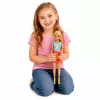 LEAN TOYS Anlily Doll with White Rabbit and Carrots Carrot Stand Set