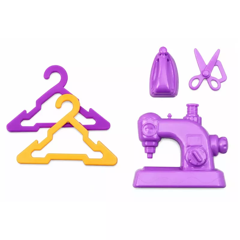 LEAN TOYS Anlily Doll Clothes Designer Seamstress Sewing Machine Accessories Set