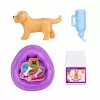 LEAN TOYS Anlily Doll with Pet Dog Puppy Accessories Bed Set