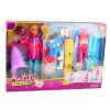 LEAN TOYS Anlily Doll Winter Sports Skis Snowmobile Snowboard Clothes Set