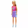 LEAN TOYS Anlily Doll with a White Dog in a Collar, Bed, and Accessories Set