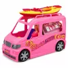 LEAN TOYS Traveler Doll with Camper and Kayak Accessories Lights Sounds Set