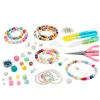 LEAN TOYS Jewelry Making Set in a Case - 1000 Pieces Beads, Pendants, Letters