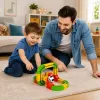 LEAN TOYS Magnetic Track With Electric Train 3D Creative Construction 67 pcs.
