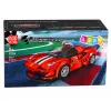 LEAN TOYS Construction Bricks Sports Car Racing Display Case Red 364 pcs.