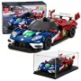 LEAN TOYS Building Blocks Sports Car GT2016 Racing Display Case 347 pcs.