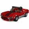 LEAN TOYS Construction Bricks Classic Car S.Cobra Red Display Case 391 pcs.