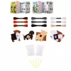 LEAN TOYS Creative Set of Stuffed Animals for Sewing Felt Plush Dolls DIY Dogs 6 pcs.