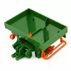 LEAN TOYS Agricultural Set Tractor with Bale Grabber Agricultural Trailer Hay 1:24