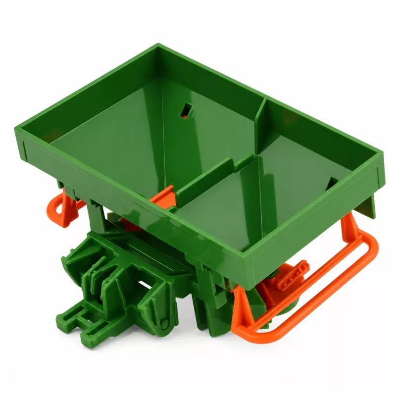 LEAN TOYS Agricultural Farm Tractor with Seeder Rubber Wheels 1:24 Scale Toy Vehicle