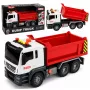 LEAN TOYS Tipper Truck Lifting Box Opening Lights Sounds Red