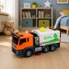 LEAN TOYS Street Sweeper Truck with Water Spray System, Lights & Sound