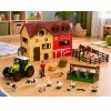 LEAN TOYS Farm Set With Tractor and Barn Animals Figures Accessories 44 pcs.