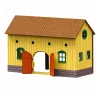 LEAN TOYS Set Farm Stud Farm Tractor Obstacle Course Jumping Hills Horses Figures 72 pcs.