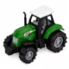 LEAN TOYS Set of Agricultural Vehicles Tractor Forage Harvester Trailers 1:68 4 pcs.