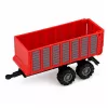 LEAN TOYS Set of Agricultural Vehicles Tractor Forage Harvester Trailer Baler 1:68 4 pcs.