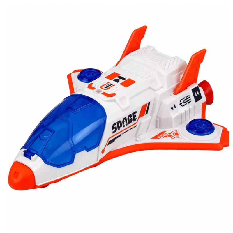 LEAN TOYS Space Shuttle Rocket Research Vehicle Cosmonaut Satellite Set