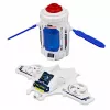 LEAN TOYS Space Set Rocket Shuttle Drone Astronaut Satellite Vehicle