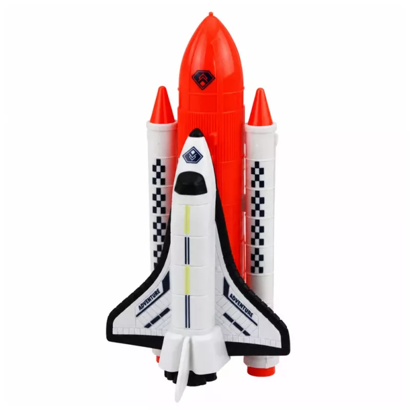 LEAN TOYS Spaceship UFO Rocket Shuttle Alien Cosmonaut Antenna Set