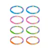 LEAN TOYS Ringo Throwing Skill Game for Kids LED Glowing Hoops Posts