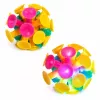 LEAN TOYS Arcade Game for Throwing, Catching, Paddle, Glowing Balls, LED Shark