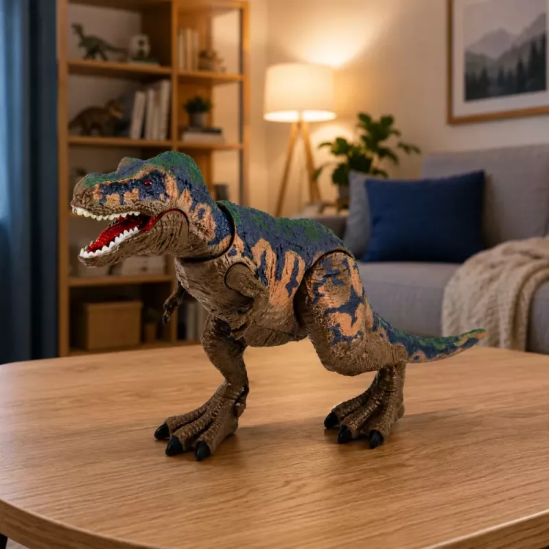 LEAN TOYS T-Rex Dinosaur Figure Tyrannosaurus Rex Realistic Movable Limbs Sound