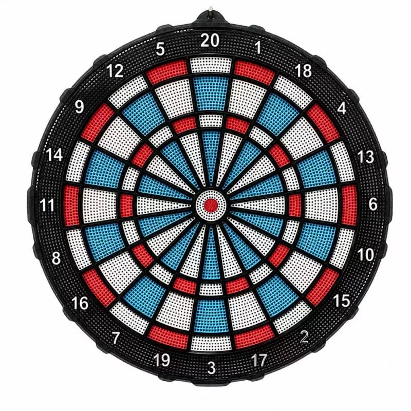 LEAN TOYS Electronic Dartboard Soft Tip Darts Set 42.5 cm