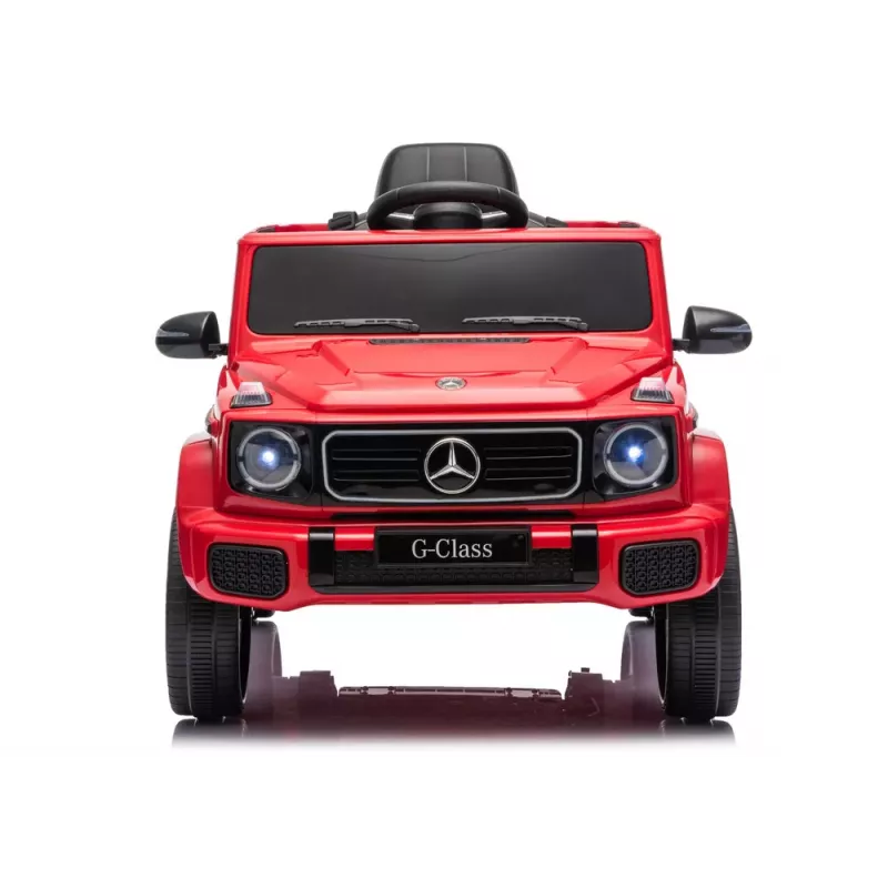 LEAN CARS Mercedes G 4x4 24V 2580 Red Battery-Operated Vehicle