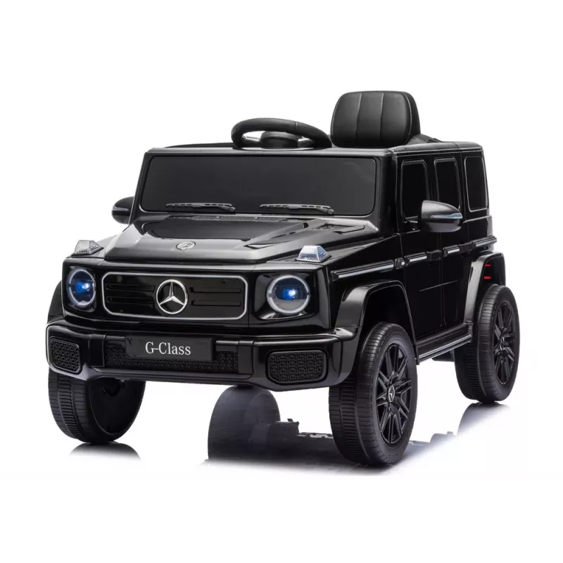 LEAN CARS Mercedes G 4x4 24V 2580 Black Battery-Operated Vehicle