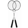 LEAN TOYS Badminton Set Rackets Shuttlecock Cover Black